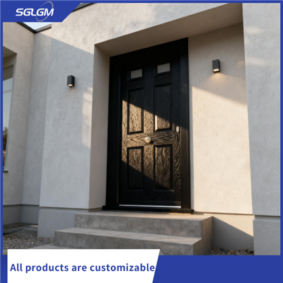 باب مركب أسود